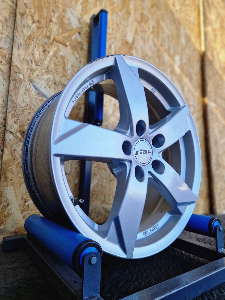 4x Alufelge 17 Zoll 7.0" 5x112 39ET Glanz Silber KBA50787 Rim Wheel FEL4321672747rq
