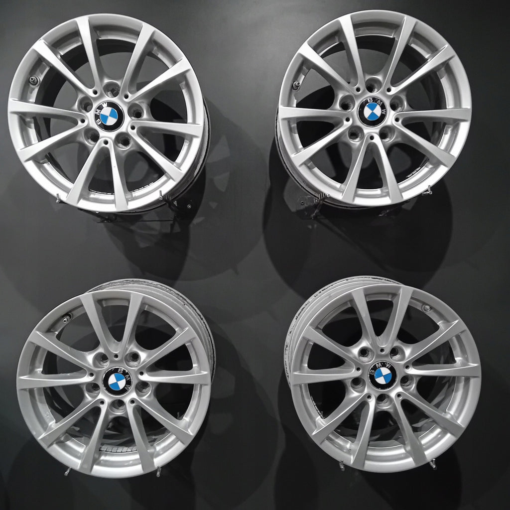 4x Alufelge 16 Zoll 7.0" 5x120 31ET Glanz Silber 6796236 BMW 3 E91 F30 E90 F31 FEL3554712768cf
