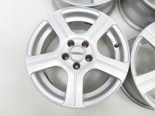 Laden Sie das Bild in den Galerie-Viewer, 4x Alufelge 15 Zoll 6.5" 5x100 40ET Silber KBA45418 Seat Leon Golf IV Polo FEL9321970990yy