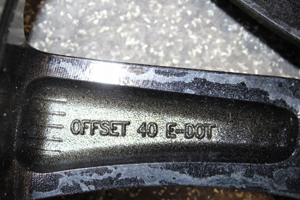 1x Alufelge 19 Zoll 8.5" 5x114.3 40ET Glanz Graphit 52910-B1270 Genesis G80