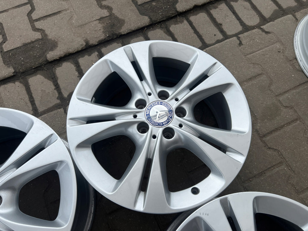 4x Alufelge 17 Zoll 7.0" 5x112 A2054014300 Mercedes-Benz W205 A205 Rim Wheel FEL5426937371yv