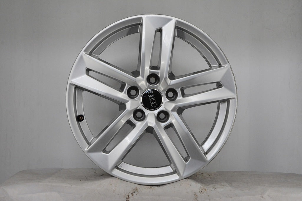 4x Alufelge 17 Zoll 7.0" 5x112 42ET Glanz Silber 8W0601025 Audi Rim Wheel FEL9201481678jw