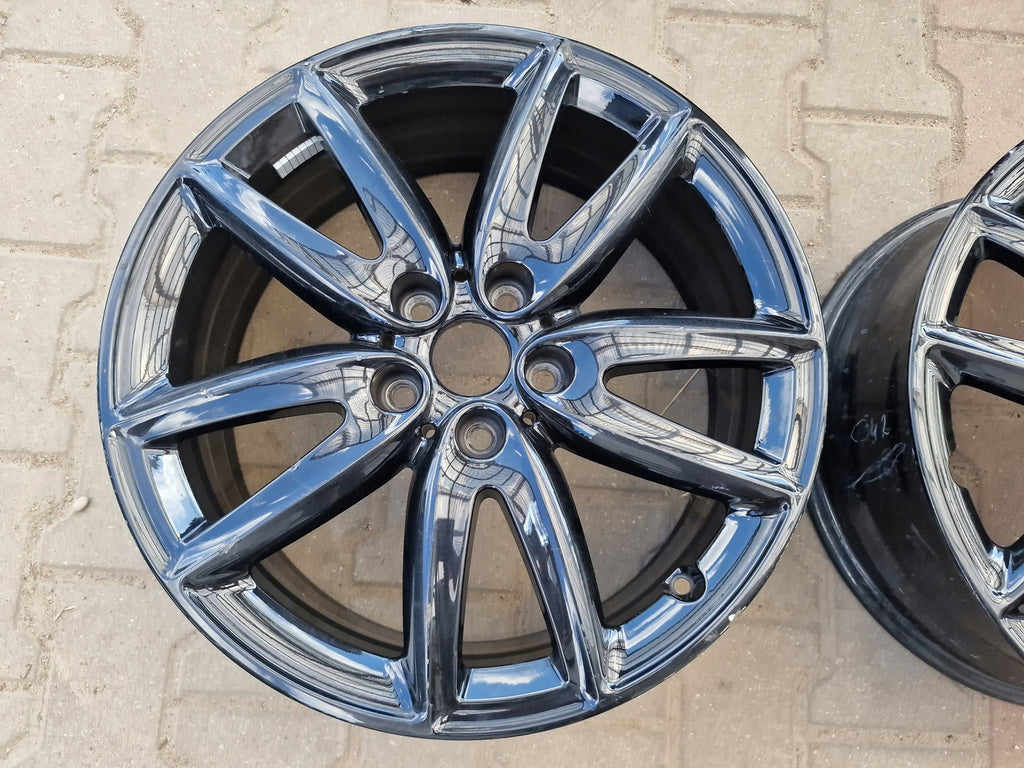 1x Alufelge 18 Zoll 6.5" 5x112 42ET Glanz Schwarz 6887611 Mini Rim Wheel