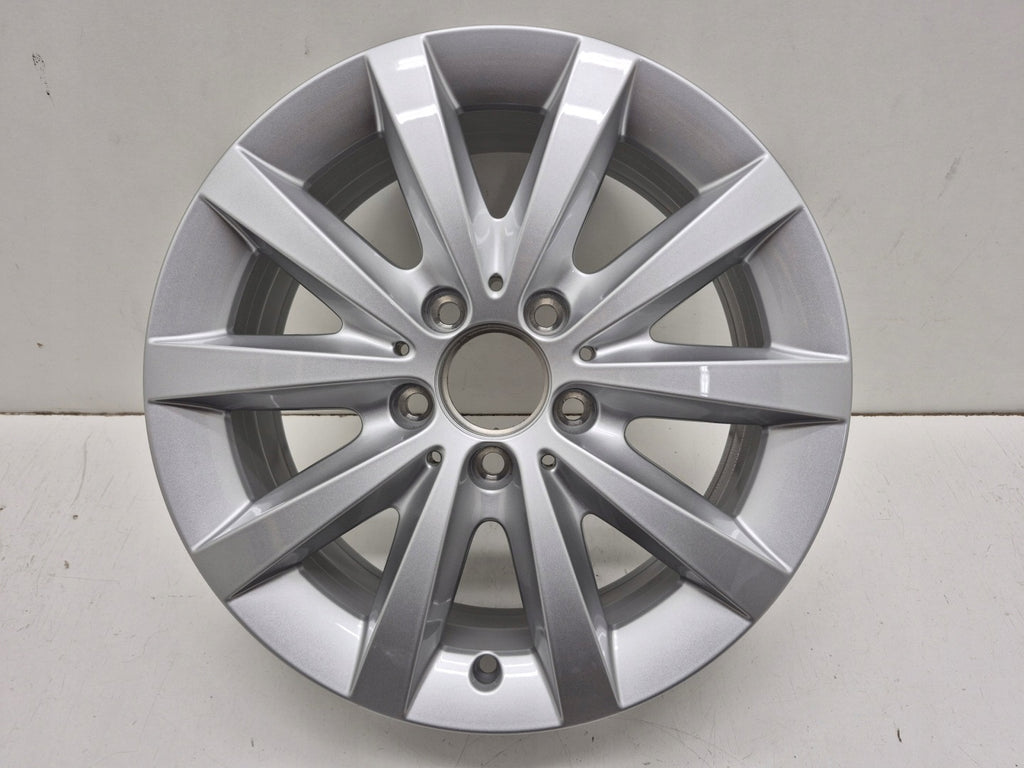 1x Alufelge 16 Zoll 6.5" 5x112 49ET Glanz Silber A2464010500 Mercedes-Benz FEL8429385362mr
