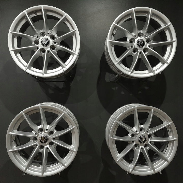 4x Alufelge 16 Zoll 6.5" 5x112 22ET 6876921-F605270 BMW I Rim Wheel FEL7648317613aw