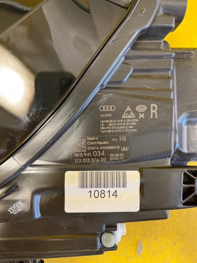 Frontscheinwerfer Audi A6 C8 4K0941034 LED Rechts Scheinwerfer Headlight