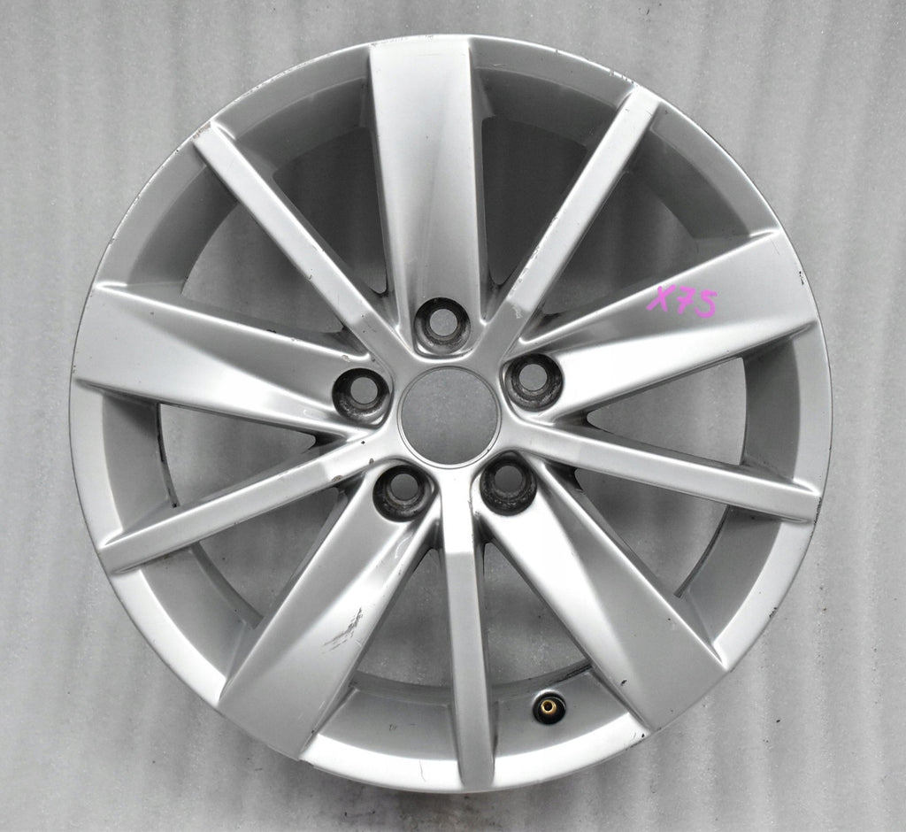 1x Alufelge 15 Zoll 6.0" 5x100 40ET 6C0601025 VW Polo Rim Wheel