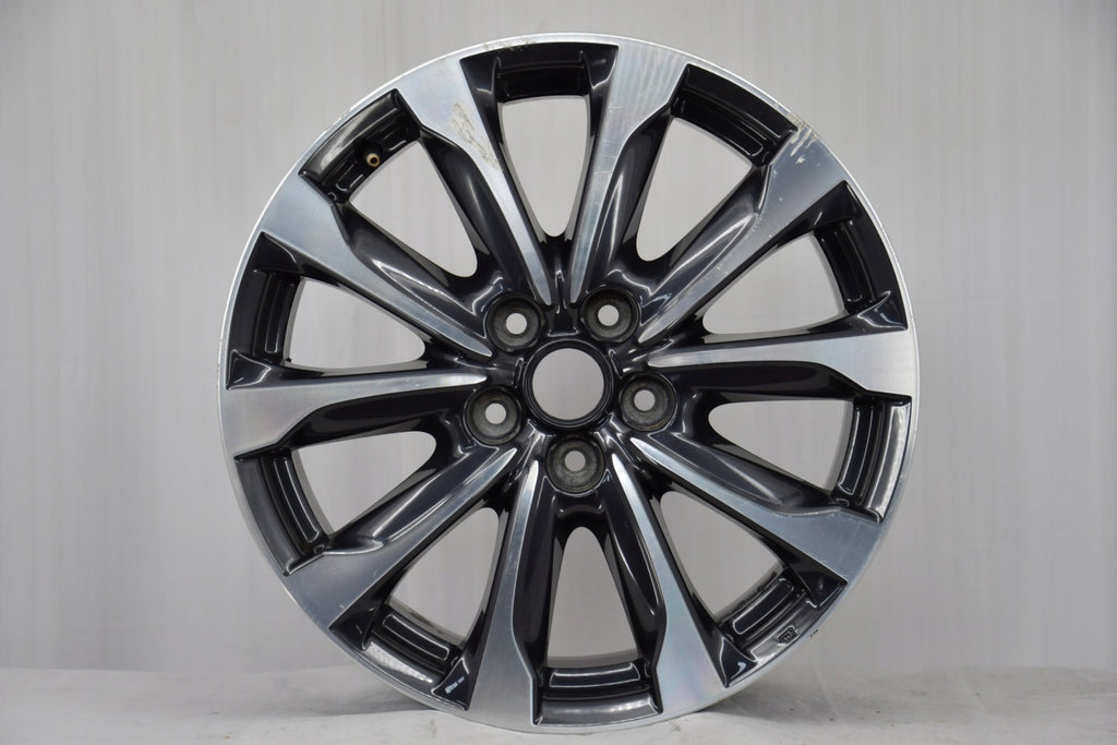 1x Alufelge 18 Zoll 7.0" 5x114.3 50ET Glanz Graphit 9965417080 Mazda Cx-3 Mg FEL6167811582vr