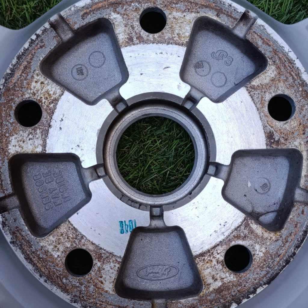 1x Alufelge 16 Zoll 6.5" 5x160 60ET BK21-GA Ford Transit Custom Rim Wheel FEL5516505949mm