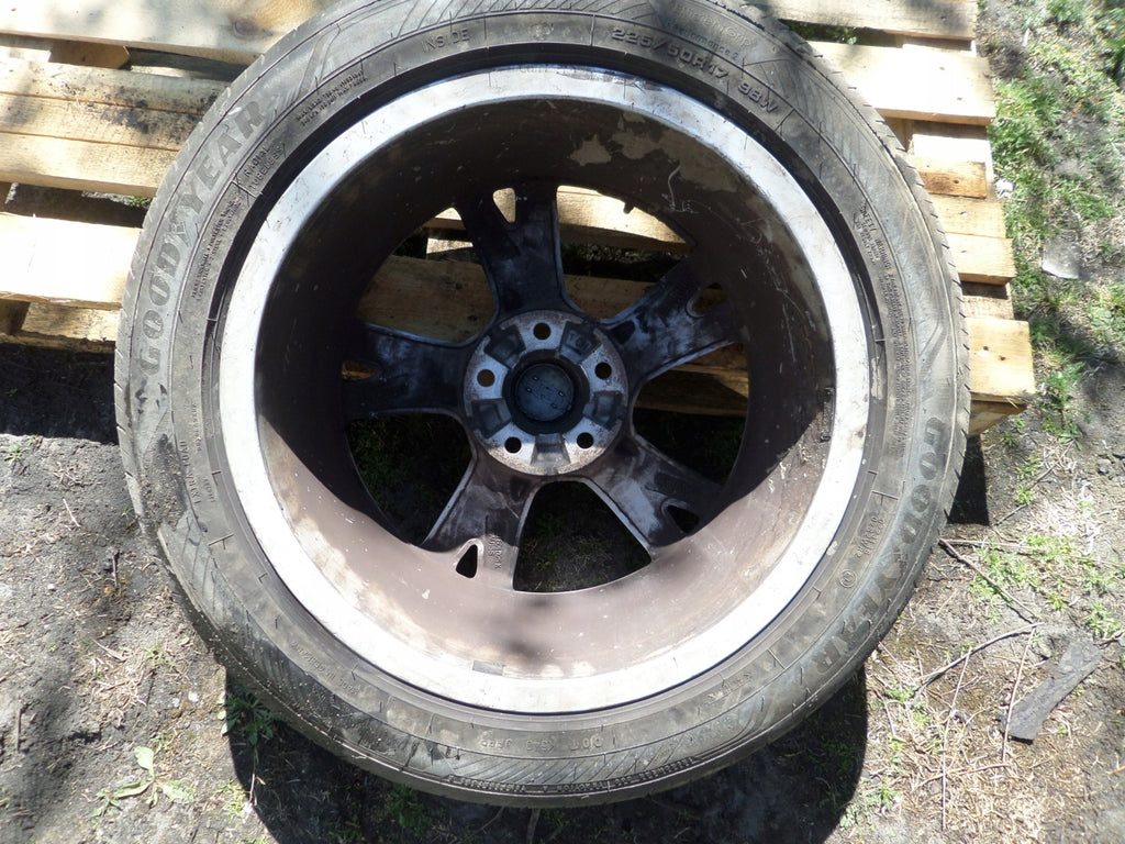 1x Alufelge 17 Zoll 7.5" 5x112 38ET Matt Silber 8W0601025K Audi Rim Wheel FEL8869895518qy