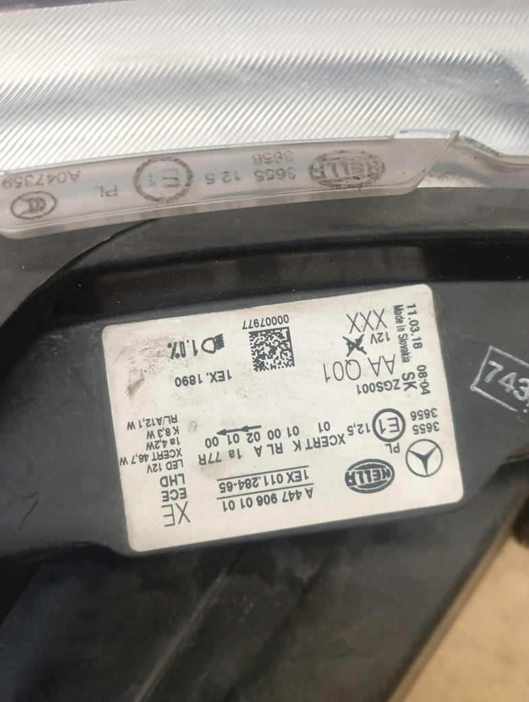 Frontscheinwerfer Mercedes-Benz Vito 4479060101 LED Links Scheinwerfer Headlight