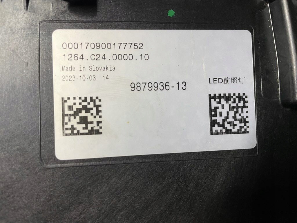 Frontscheinwerfer BMW 7 9879936-13 LED Rechts Scheinwerfer Headlight SCH3145343767gx