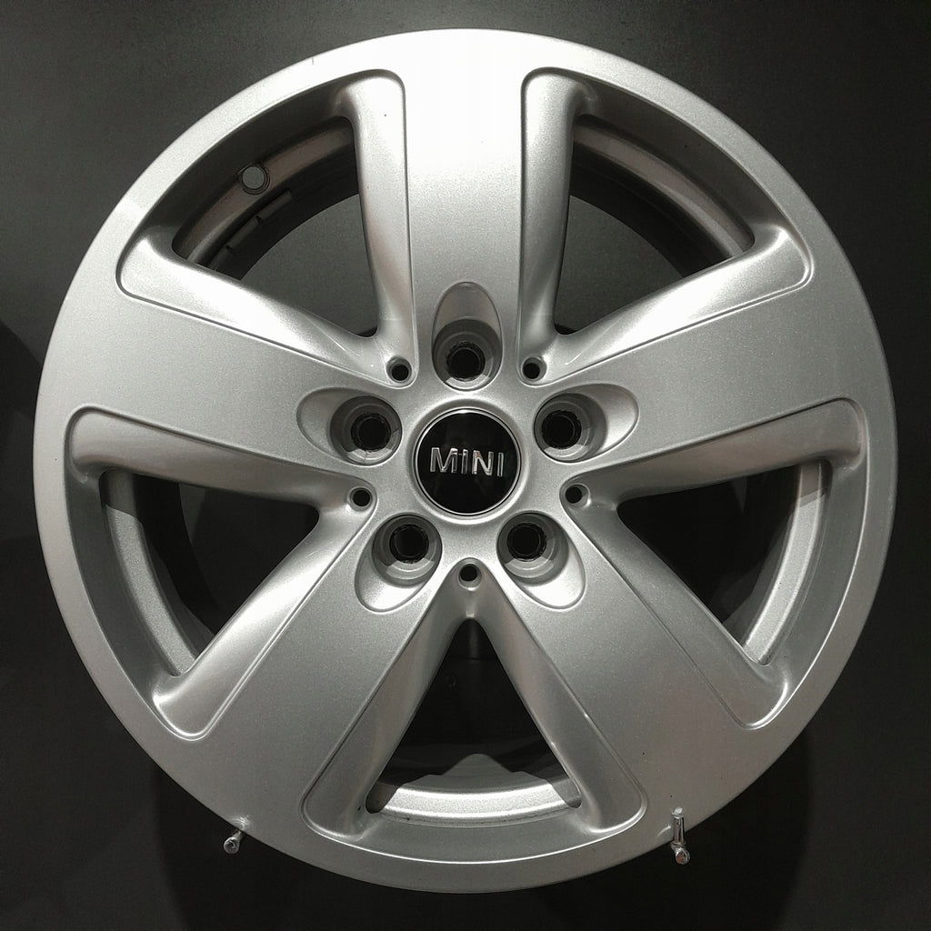 4x Alufelge 16 Zoll 7.0" 5x112 41ET Glanz Silber 6856029 Mini Countryman FEL5588868425ab