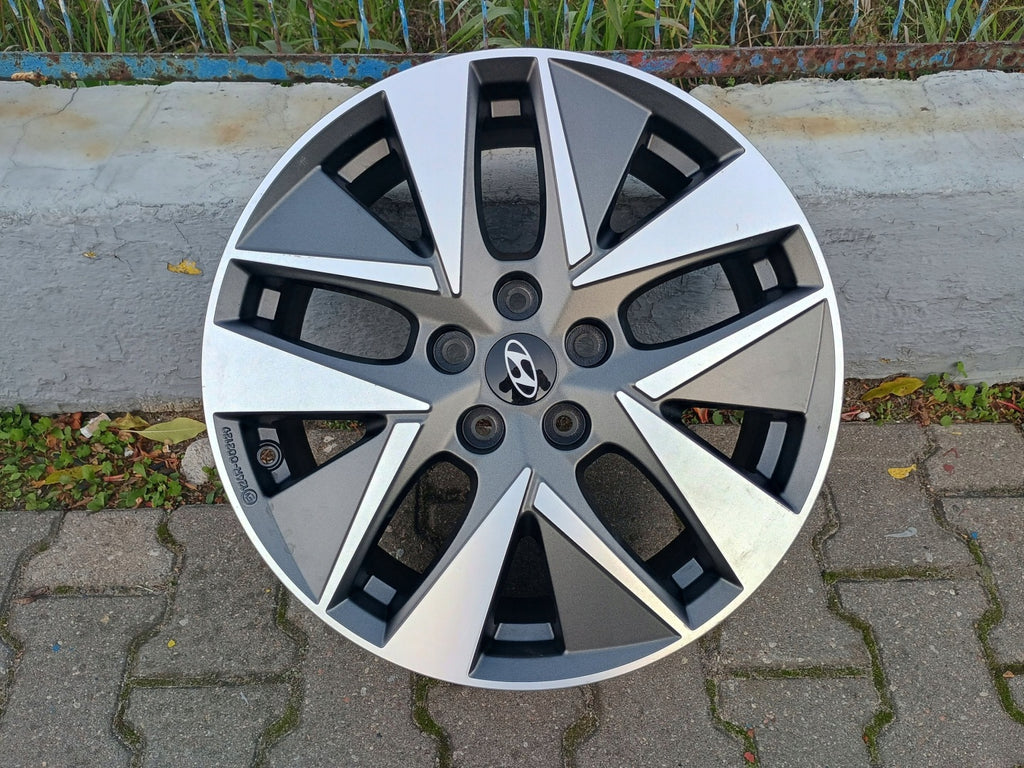 1x Alufelge 18 Zoll 7.5" 5x114.3 AL400ADE08 Hyundai Rim Wheel FEL4214512586ow