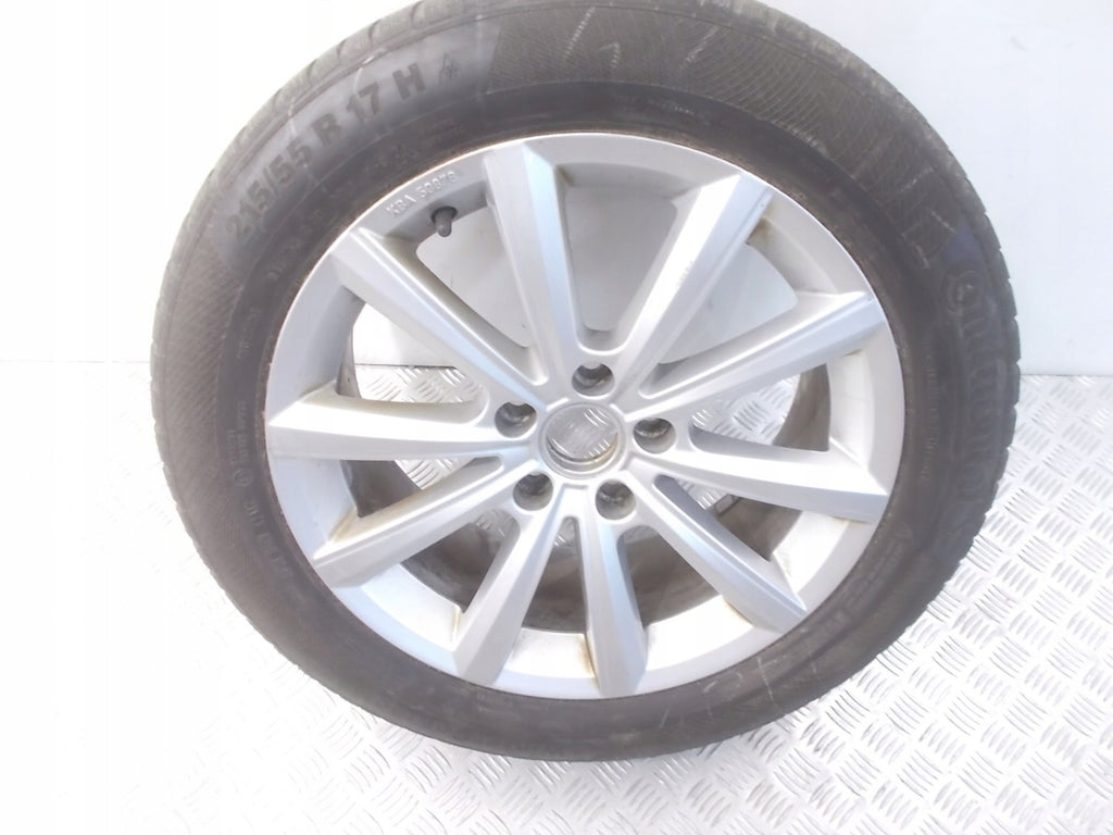 1x Alufelge 17 Zoll 7.0" 5x112 38ET Glanz Silber 3G8071497 VW Passat B8 Arteon FEL3122985251kl
