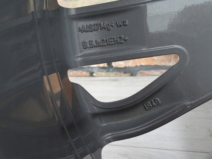 1x Alufelge 21 Zoll 9.5" 5x120 49ET Glanz Silber DK621007FA Land Rover Sport FEL6306936775dl