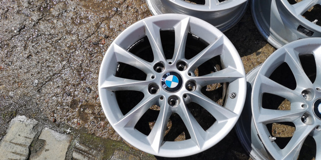 1x Alufelge 16 Zoll 7.0" 5x120 40ET Glanz Silber 6796200 BMW 1 F20 Rim Wheel FEL3228513593sq