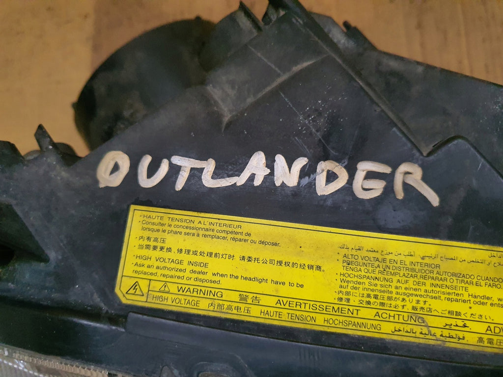 Frontscheinwerfer Mitsubishi Outlander Xenon Rechts Scheinwerfer Headlight