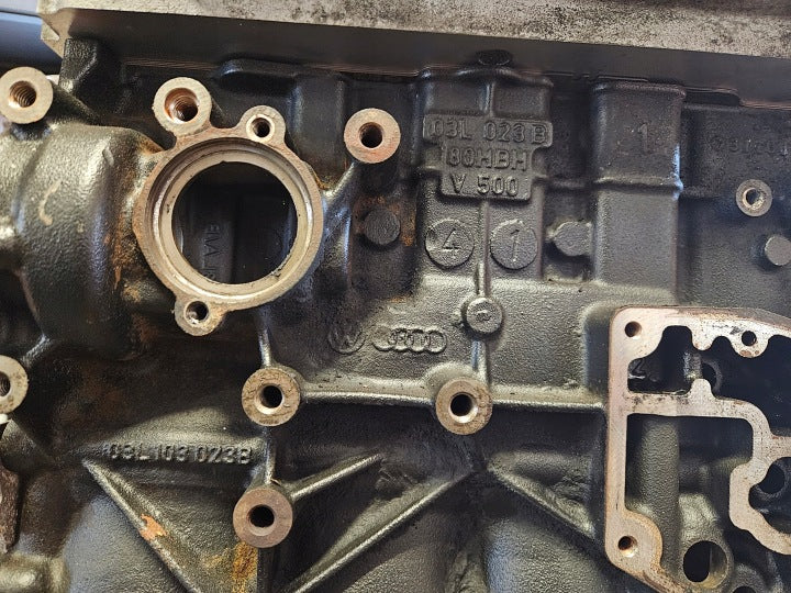 Motor Audi CAG CAH CBB CBD 2.0 TDI 143PS Diesel Engine Unkomplett MOT2601057859ea