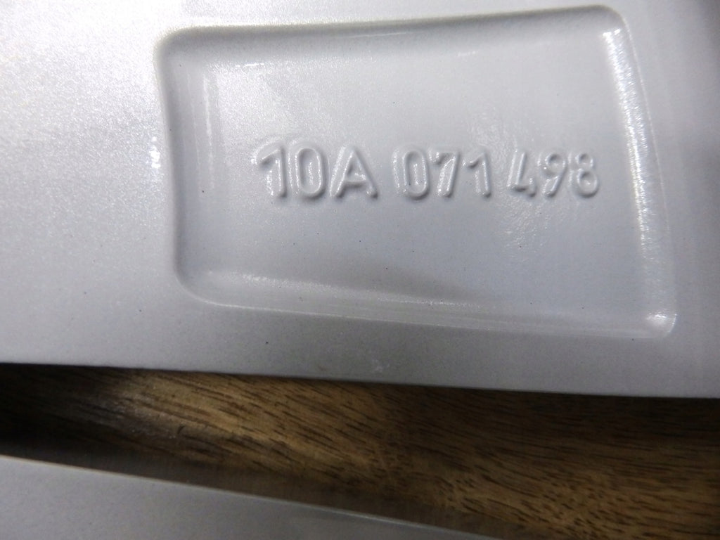 1x Alufelge 18 Zoll 7.5" 5x112 50ET Glanz Silber 10A071498 Vw Rim Wheel