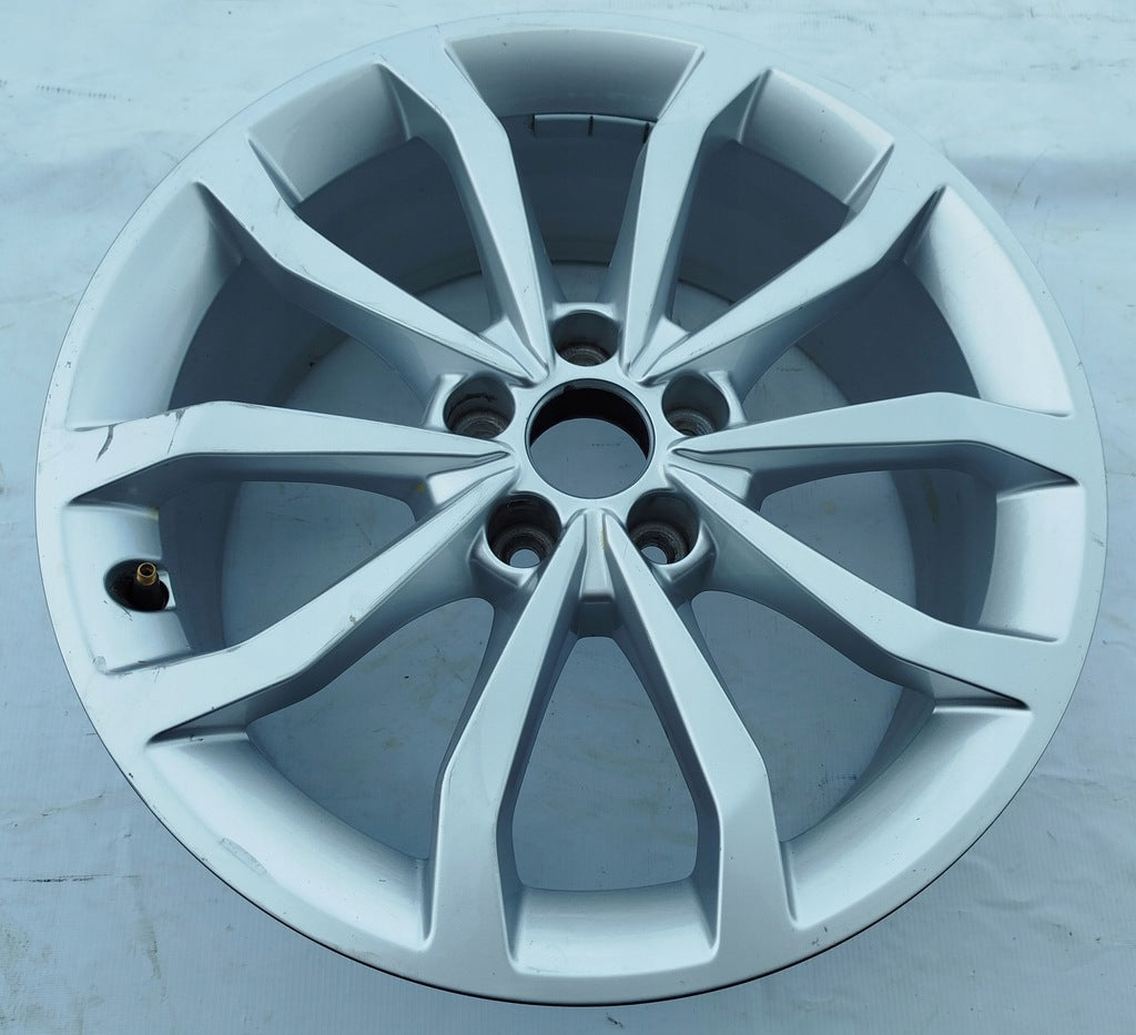 1x Alufelge 18 Zoll 7.5" 5x112 39ET Glanz Silber 8W0601025 Audi Rim Wheel FEL2329527727iu