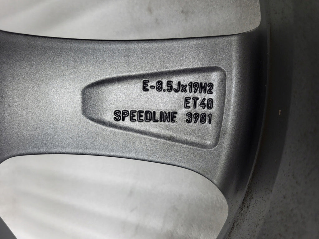 1x Alufelge 19 Zoll 8.5" 5x112 40ET Matt Graphit 8W0601025CG Audi B8 Rim Wheel FEL6920296222ul