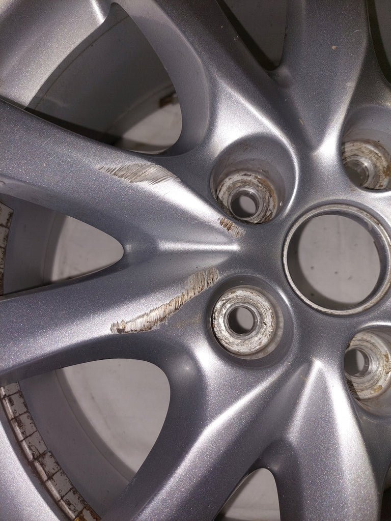 1x Alufelge 17 Zoll 7.5" 5x114.3 50ET Glanz Silber 9965077570 Mazda Vi Rim Wheel