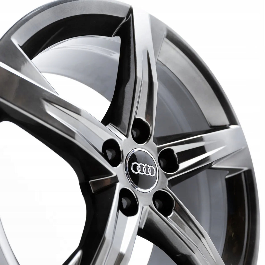 4x Alufelge 18 Zoll 8.0" 5x112 39ET Glanz Silber 80A601025BE Audi Rim Wheel FEL4001102257ha