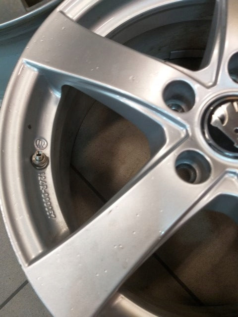 1x Alufelge 16 Zoll 6.5" 5x112 Rim Wheel FEL6743285803af