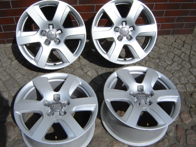 4x Alufelge 17 Zoll 8.0" 5x112 39ET 4G0601025A Audi C7 A4 B8 Rim Wheel FEL8105304151yh