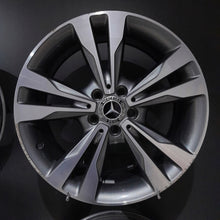 Laden Sie das Bild in den Galerie-Viewer, 4x Alufelge 18 Zoll 8.5&quot; 5x112 56ET Glanz Graphit A2054012902 Audi S205 W205 Mg