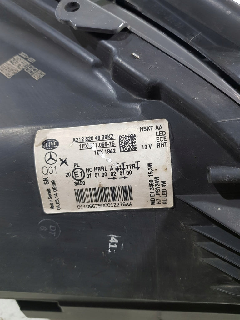Frontscheinwerfer Mercedes-Benz W212 A2128204939 Links Scheinwerfer Headlight SCH7729968863tm