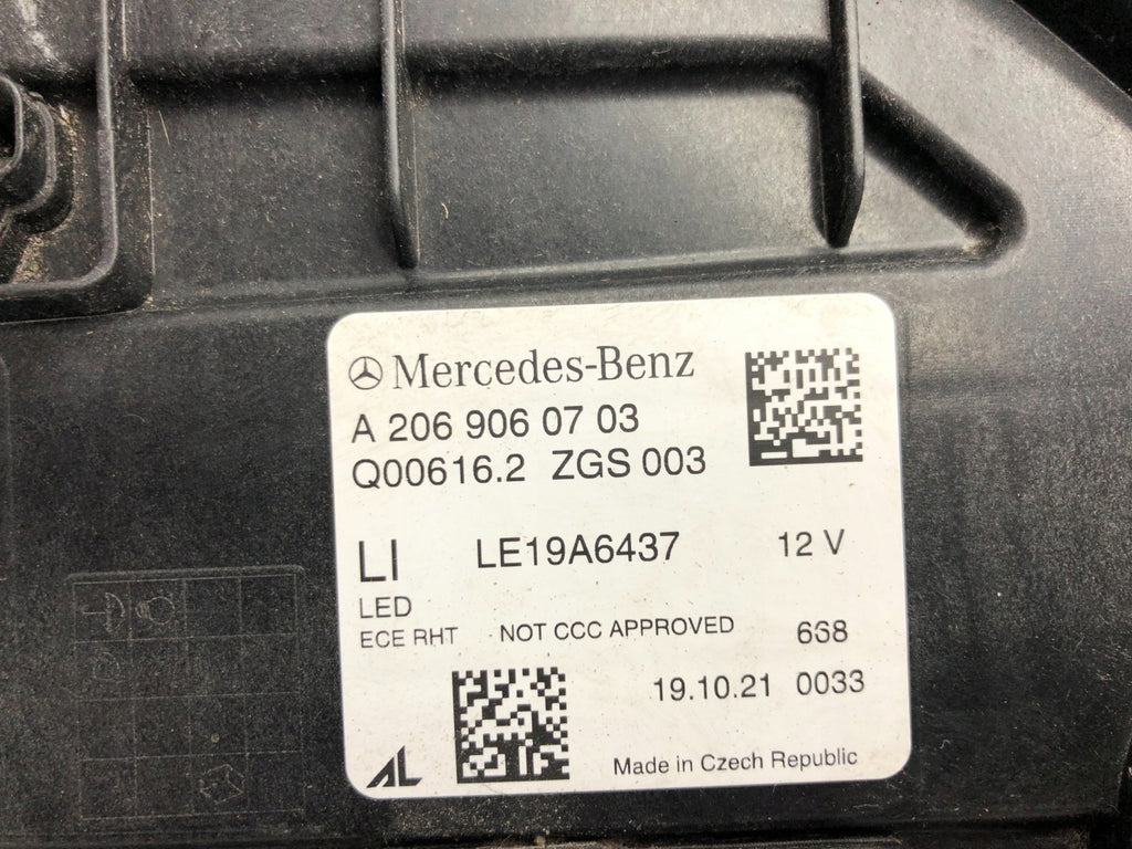 Frontscheinwerfer Mercedes-Benz W206 A2069060703 LED Links Headlight SCH2025099822gf