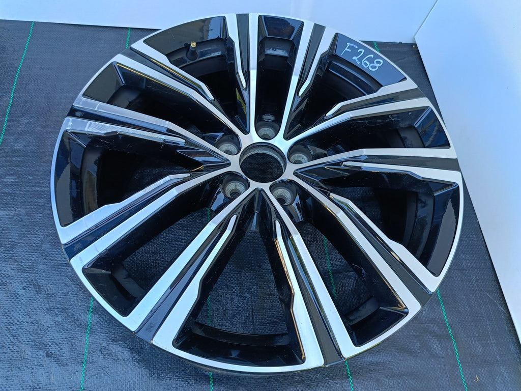 1x Alufelge 19 Zoll 7.5" 5x108 50 5ET Glanz Schwarz 32134530 Volvo Rim Wheel FEL2245487420wk