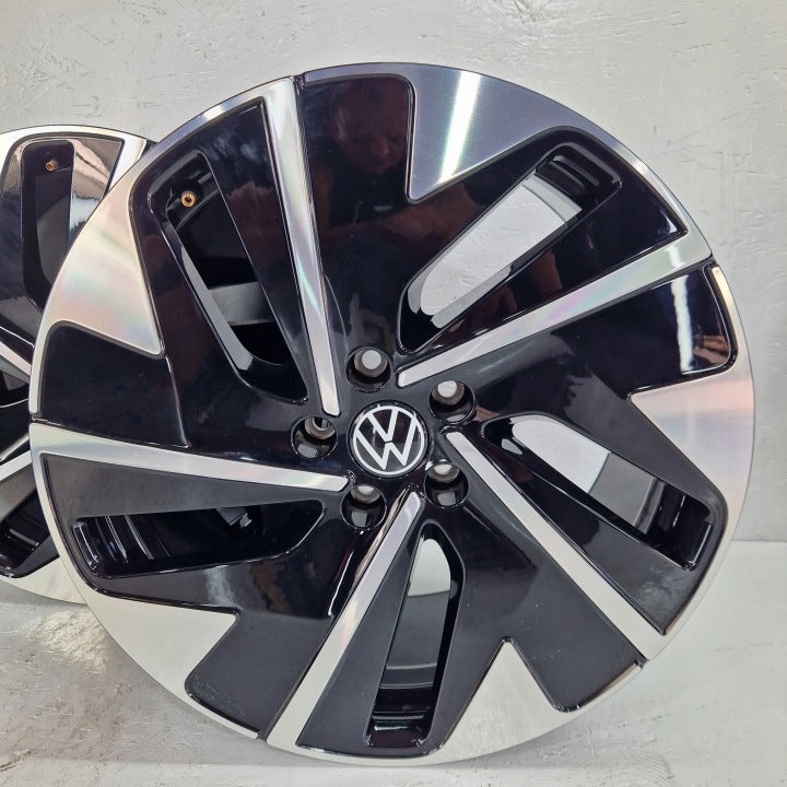4x Alufelge 19 Zoll 8.0" 5x112 45ET Glanz Schwarz 14B601025C VW I Rim Wheel FEL7953186065rt