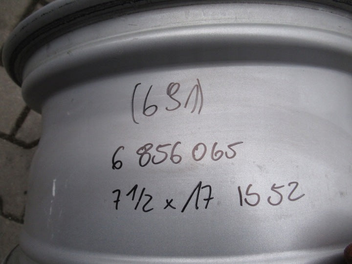 1x Alufelge 17 Zoll 7.5" 5x112 52ET Glanz Silber 6856065 BMW F39 X1 F48 FEL4367731633dr