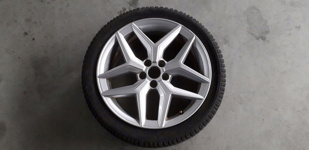 1x Alufelge 17 Zoll 7.0" 5x112 51ET Matt Silber 6F0601025C Seat Ibiza V