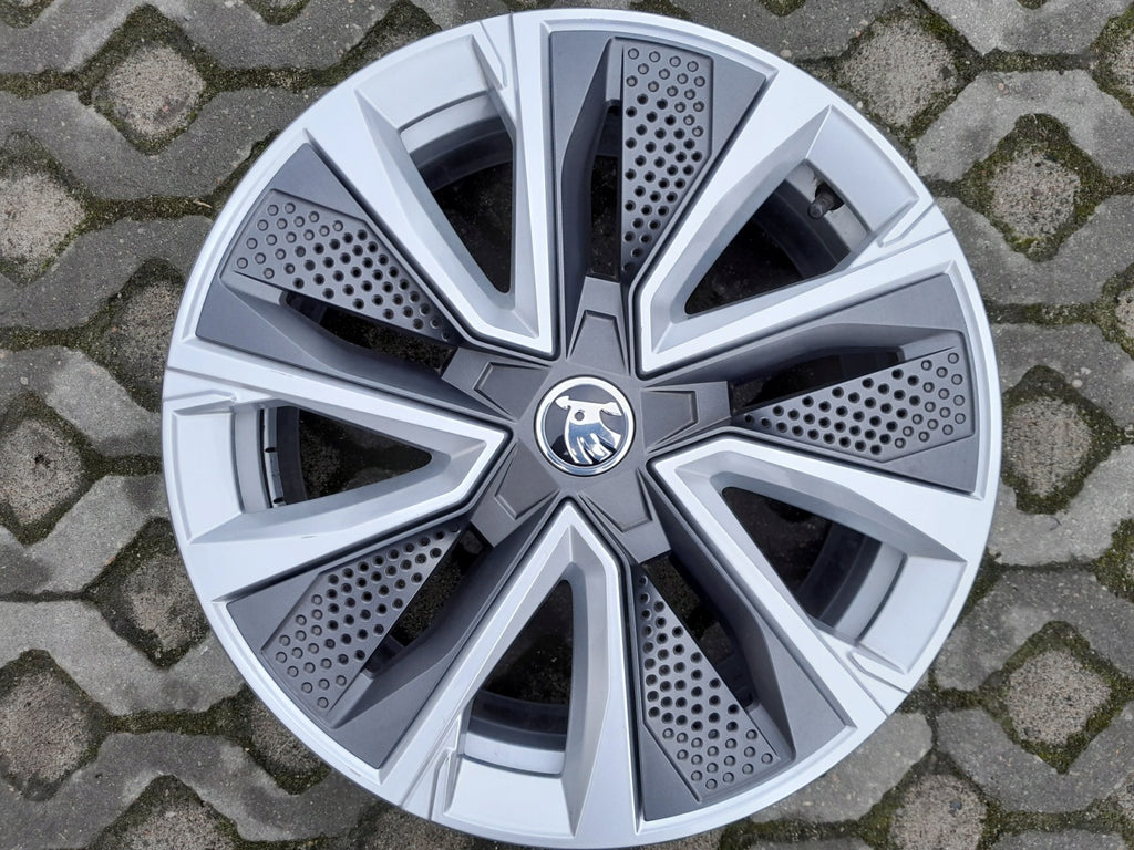 1x Alufelge 17 Zoll 7.0" 5x100 51ET Silber 6VA601025 Skoda Rim Wheel FEL2173473284ml