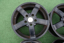 Load image into Gallery viewer, 4x Alufelge 16 Zoll 6.5" 5x114.3 45ET Matt Schwarz Renault Laguna Iii Rim Wheel FEL5874680142mq