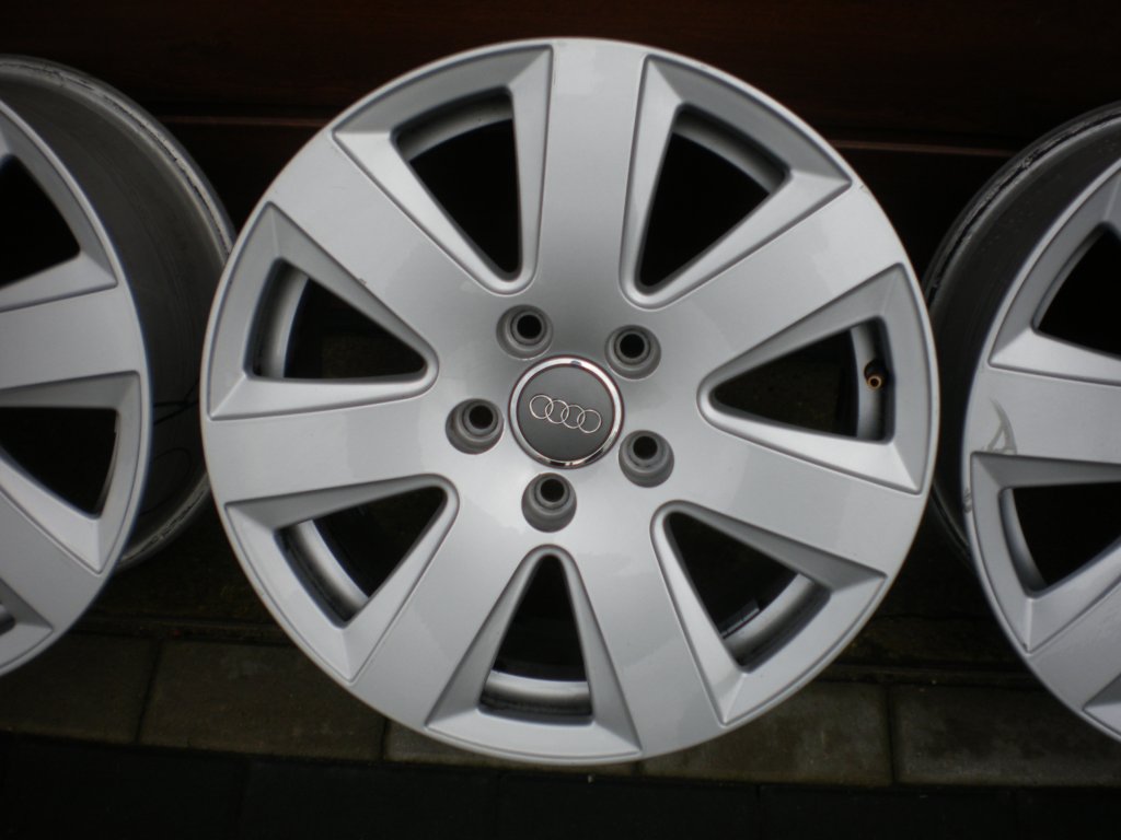 1x Alufelge 16 Zoll 7.5" 5x112 45ET Audi A6 Rim Wheel