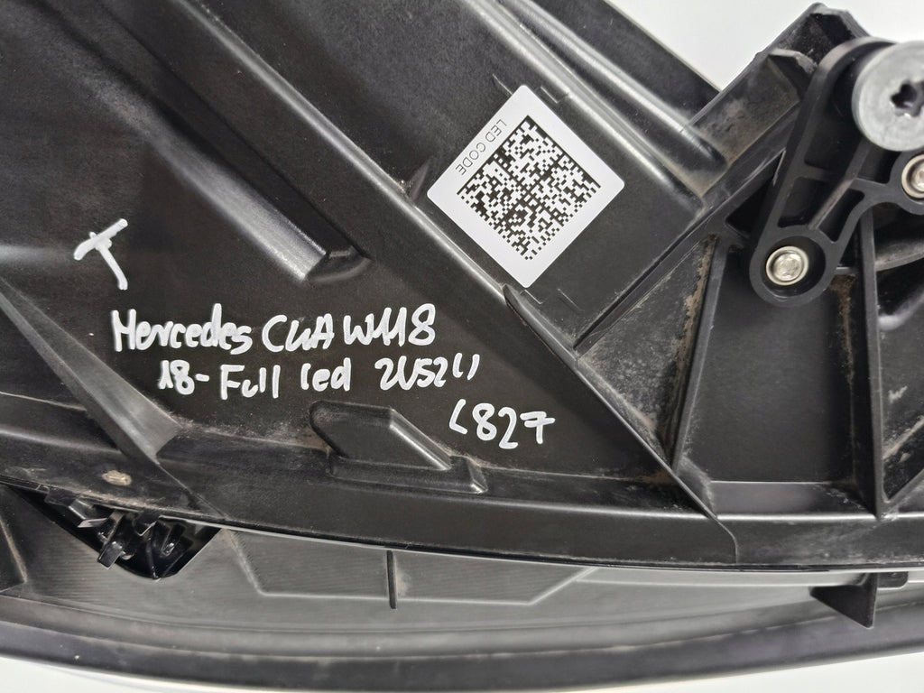 Frontscheinwerfer Mercedes-Benz Cla A1189062600 Full LED Rechts Headlight SCH2636691142ww