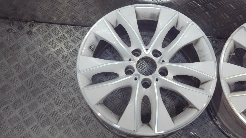 4x Alufelge 17 Zoll 7.5" 5x120 43ET Glanz Weiß 6850152 BMW 2 F22 1 F21 F23 F20 FEL8301251770km