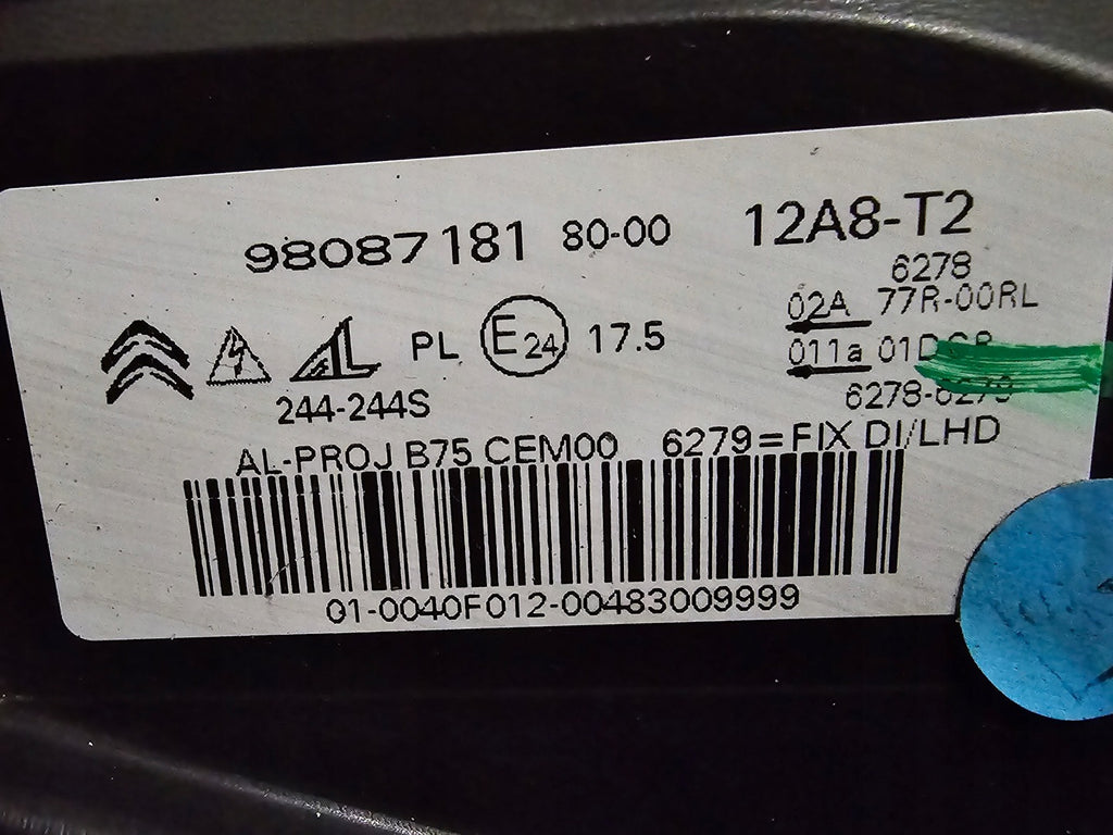 Frontscheinwerfer Citroën Ds4 9808718180-00 LED Rechts Scheinwerfer Headlight SCH3077760261fz