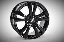Load image into Gallery viewer, 4x Alufelge 18 Zoll 7.5&quot; 5x112 51ET Glanz Schwarz 6856069 BMW X2 F39 F48