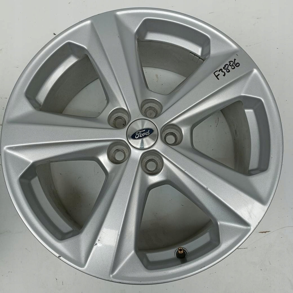1x Alufelge 18 Zoll 7.5" 5x108 55ET Glanz Silber EM2C-D1A Ford Galaxy Kuga FEL3684614719tr