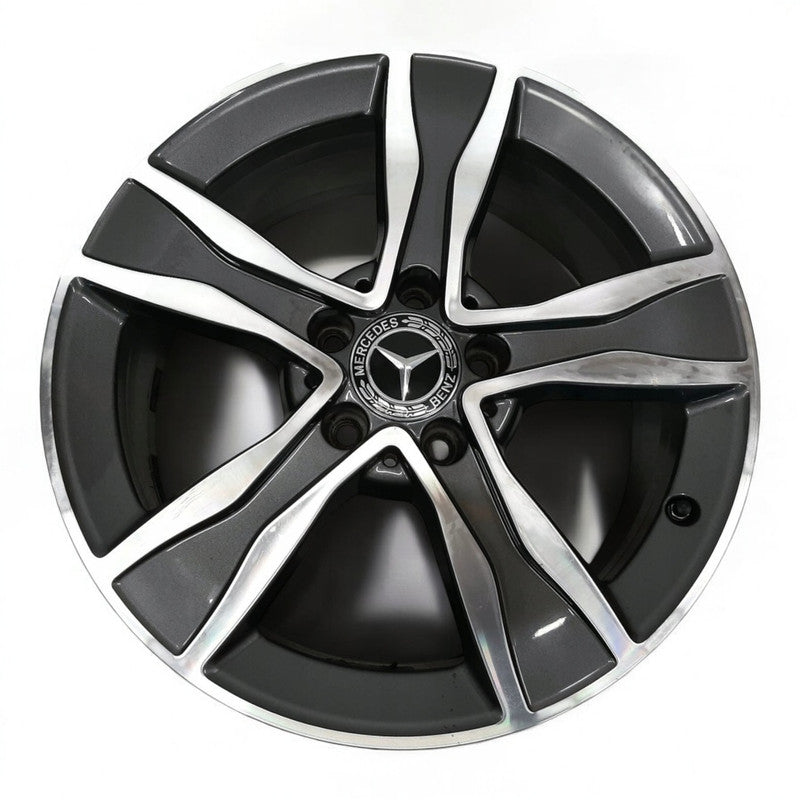 1x Alufelge 17 Zoll 7.0" 5x112 48,5ET A2054010800 Mercedes-Benz W205 Rim Wheel