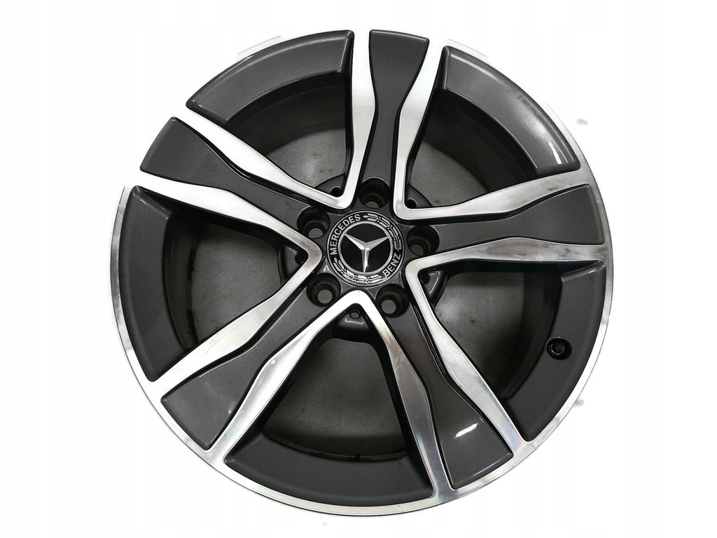 1x Alufelge 17 Zoll 7.0" 5x112 48,5ET A2054010800 Mercedes-Benz W205 Rim Wheel