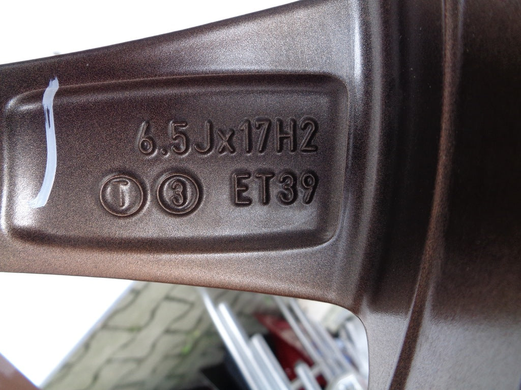 1x Alufelge 17 Zoll 6.5" 5x100 39ET 2GM601025T Vw Rim Wheel FEL1037260160zm