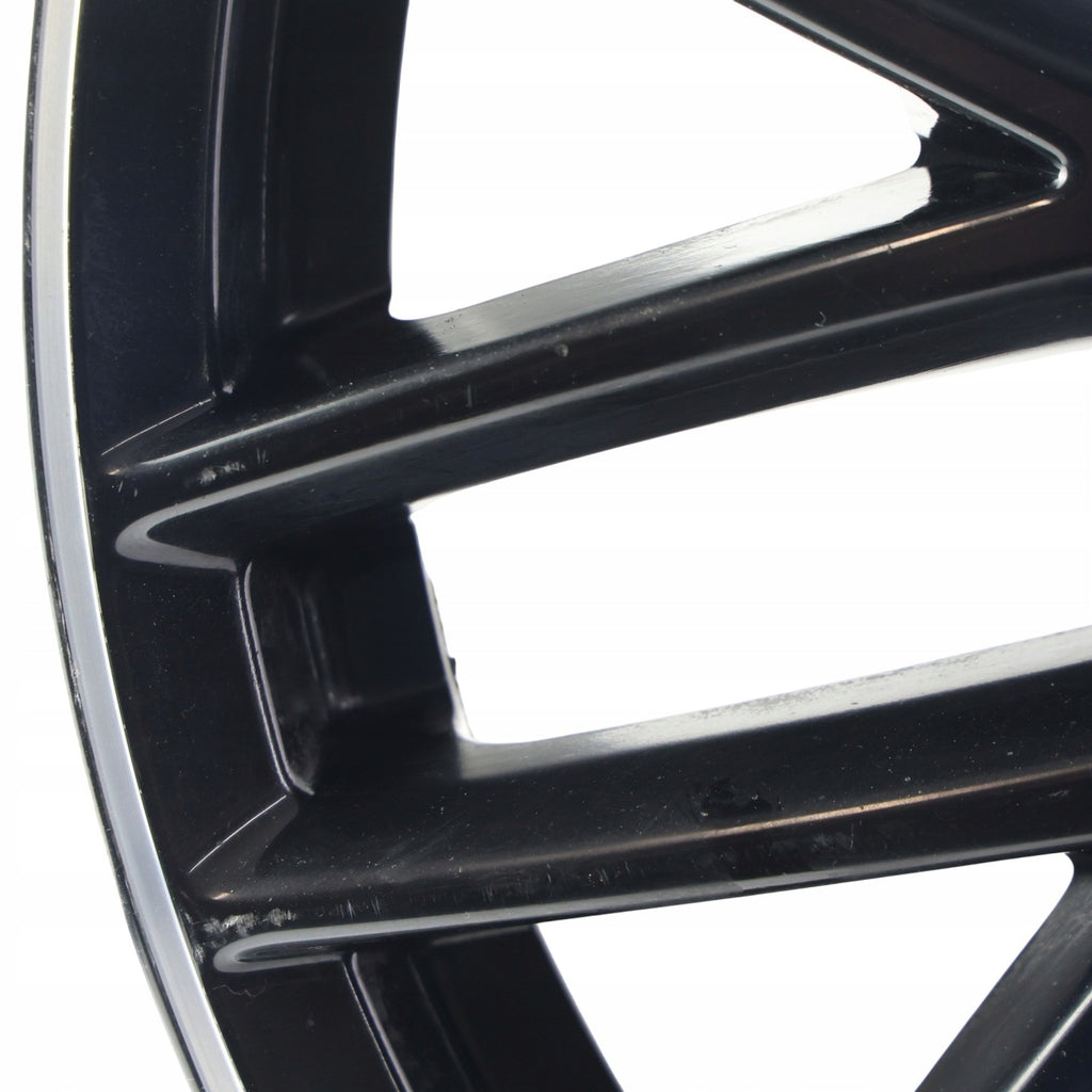 1x Alufelge 19 Zoll 9.0" 5x112 33ET Glanz Schwarz 8T0601025DL Audi A5 Rim Wheel FEL2612783554ir