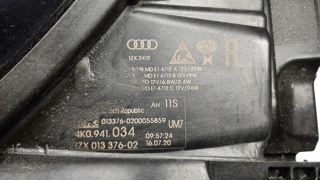 Frontscheinwerfer Audi A6 4K0941033 4K0941034 Ein Stück (Rechts oder Links)
